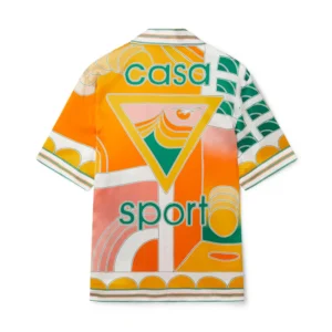 Casablanca Summer Court Silk Shirt